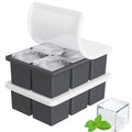 Modern Large Ice Cube Tray for Whiskey: FDDBI Silicone Ice Cube Essentials