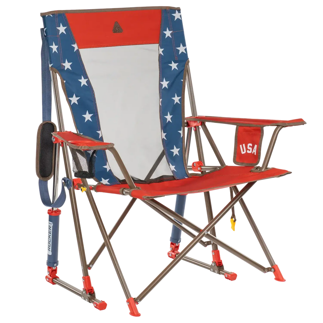 Smooth Motion Comfort Pro Rocker - USA Anniversary Deluxe - Choice 424 - RoadTrip Rocker Smooth Motion Camp Chair - Default Title