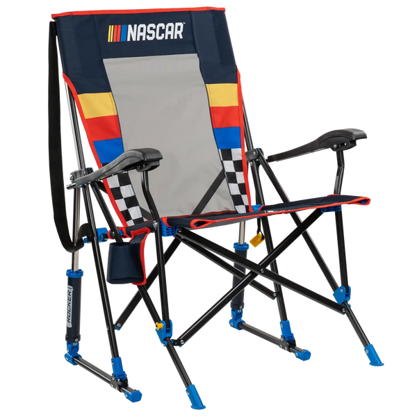 Patented Spring-Action RoadTrip Rocker - NASCAR For Him - Choice 453 - RoadTrip Rocker Smooth Motion Camp Chair - Default Title